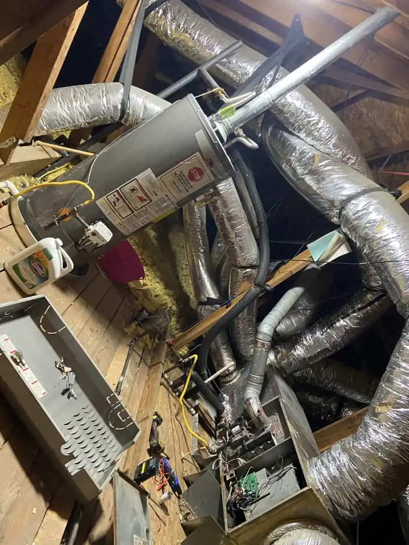 Sistema de HVAC instalado por Los Hermanos HVAC